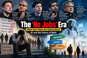 The “No Jobs” Era: What Tech Titans Are Saying About AI and the Future of Work