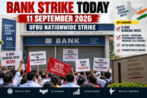 బ్యాంక్ సమ్మె సెప్టెంబర్ 11, 2026: ఉద్యోగులు ఎందుకు సమ్మె చేస్తున్నారు?